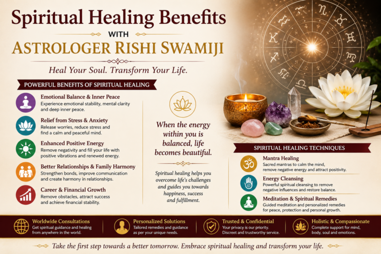 Spiritual Healing Benefits with Astrologer Rishi Swamiji